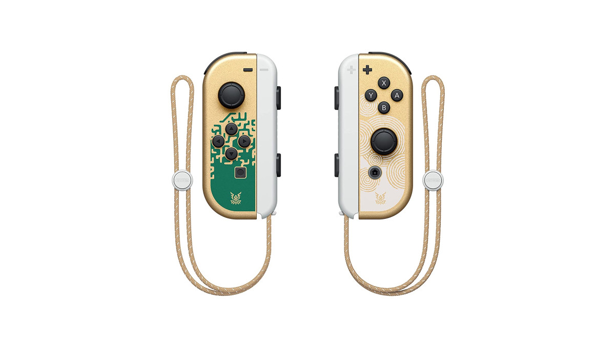 Nintendo Switch JoyCons Zelda